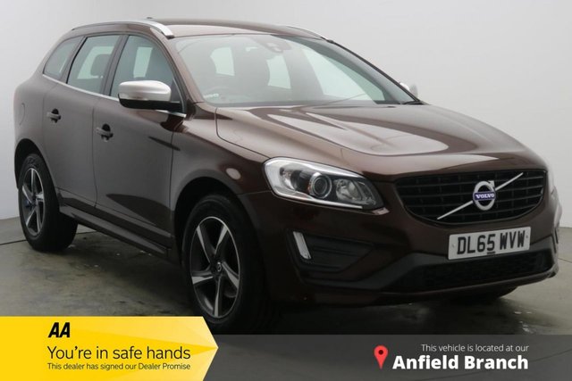 2016 65 VOLVO XC60 2.4L D4 R-DESIGN LUX NAV AWD 5d AUTO 187 BHP