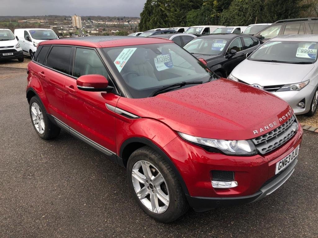 View our LAND ROVER RANGE ROVER EVOQUE