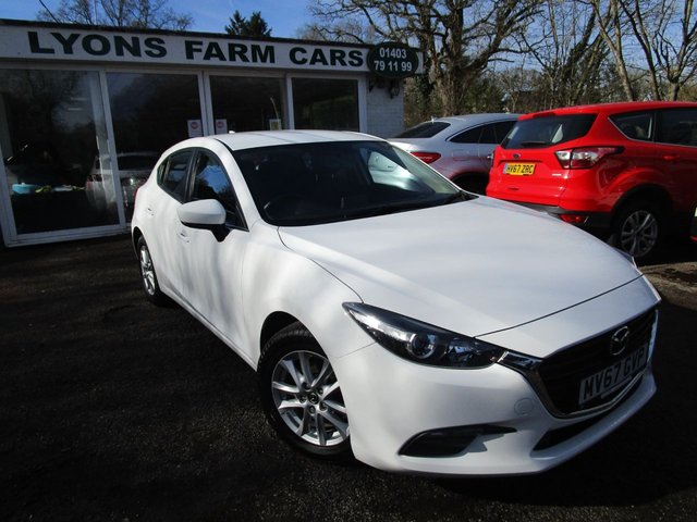 2017 67 Mazda 3 1.5 D SE NAV 5d 104 BHP
