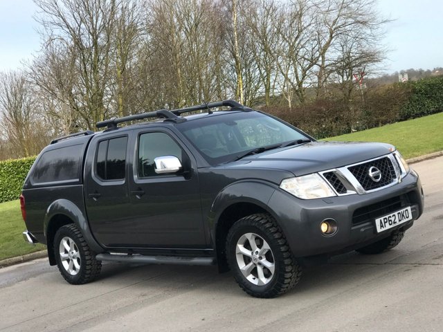 2013 62 Nissan Navara 2.5 DCI TEKNA 4X4 SHR DCB 188 BHP