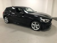 USED 2013 13 BMW 1 SERIES 2.0 120D XDRIVE M SPORT 5d 181 BHP * PRIVACY GLASS * 18 INCH ALLOYS * 2 KEYS * MOT FEB 22 * CLIMATE CONTROL * 7 SERVICES *