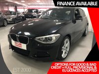 USED 2013 13 BMW 1 SERIES 2.0 120D XDRIVE M SPORT 5d 181 BHP * PRIVACY GLASS * 18 INCH ALLOYS * 2 KEYS * MOT FEB 22 * CLIMATE CONTROL * 7 SERVICES *