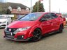 USED 2016 66 HONDA CIVIC 2.0 I-VTEC TYPE R GT 5d 306 BHP Finished in classic MILANO RED with contrasting SPORTS GT trim. This Type R takes outrageous styling to a whole new level. If you are looking for a sports car disguised as a practical family hatchback, this is one of the best in the business. Features include, Sat Nav, DAB Radio, B/Tooth, Over 300 BHP, Power folding Mirrors, Rear View Camera and much more. Dealer serviced at 2804 miles, 11205 miles, 17669 miles and at 21514 miles on 28/10/2020. 12 Months MOT.
