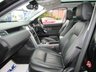 USED 2015 65 LAND ROVER DISCOVERY SPORT 2.0 TD4 HSE 5d 180 BHP Finished in SANTORINI BLACK METALLIC with contrasting EBONY HEATED LEATHER. This Discovery Sport is practical, incredible off road and a comfy SUV that has 7 Seats that will swallow your family and luggage. FEATURES include Panoramic Glass Roof, Electric Rear Boot, Heated Leather, Sat Nav, 19" ALLOYS, Reversing Camera, Park sensors, Side Steps and much more. Dealer Serviced at 12647 miles and at 51500 miles on 9/6/2020.