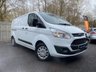 USED 2016 66 FORD TRANSIT CUSTOM 2.0 290 TREND LR P/V 129 BHP 3/SEATER+PLYLINED+P/SENSOR+AUX
