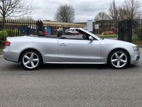 USED 2011 61 AUDI A5 CABRIOLET 2.0 TDI S LINE 2d 168 BHP 