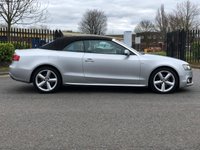 USED 2011 61 AUDI A5 CABRIOLET 2.0 TDI S LINE 2d 168 BHP 