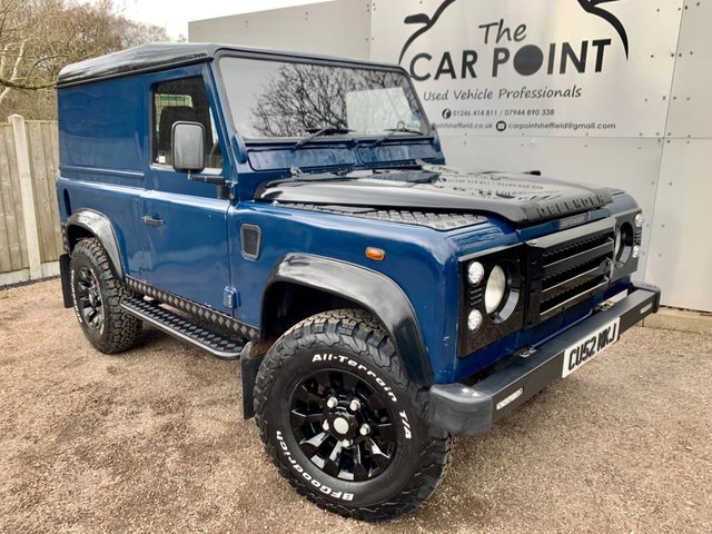 2002 52 Land Rover Defender 2.5 90 HARD-TOP TD5 5d 120 BHP