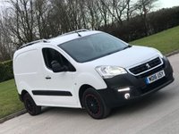 USED 2016 16 PEUGEOT PARTNER 1.6 BLUE HDI PROFESSIONAL L1 100 BHP PART HISTORY *** NO VAT ** NO VAT