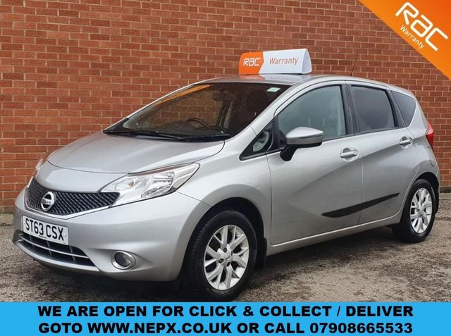 2013 63 Nissan Note 1.2 ACENTA 5d 80 BHP