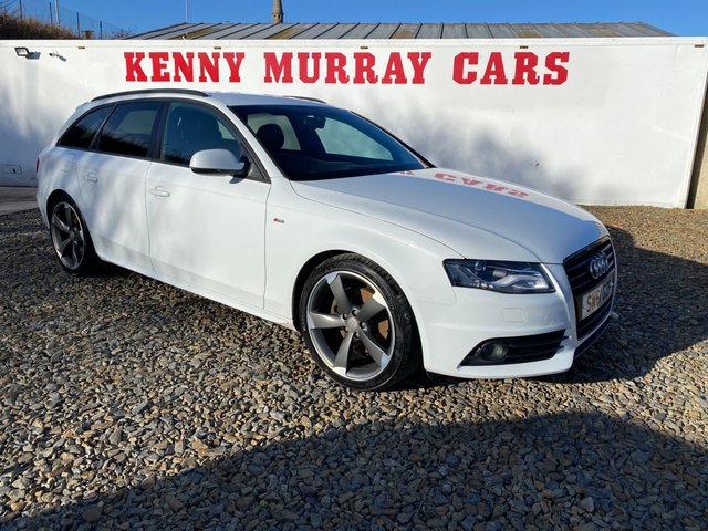 2012 61 Audi A4 2.0 AVANT TDI BLACK EDITION 5d 134 BHP