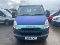 USED 2012 12 IVECO DAILY 3.0 50C15D 146 BHP CREW CAB + FLAT BED + 7 SEATS