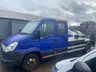 USED 2012 12 IVECO DAILY 3.0 50C15D 146 BHP CREW CAB + FLAT BED + 7 SEATS