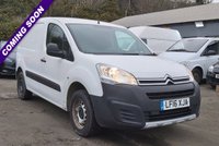 USED 2016 16 CITROEN BERLINGO 1.6 625 XTR PLUS L1 HDI 89 BHP BLUETOOTH + PARKING AID + AIR CON +