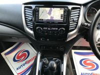 USED 2015 65 MITSUBISHI L200 2.4 DI-D 4X4 WARRIOR DCB 178 BHP ** NO VAT ** LEATHER + SAT NAV