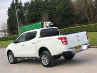 USED 2015 65 MITSUBISHI L200 2.4 DI-D 4X4 WARRIOR DCB 178 BHP ** NO VAT ** LEATHER + SAT NAV
