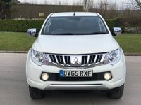 USED 2015 65 MITSUBISHI L200 2.4 DI-D 4X4 WARRIOR DCB 178 BHP ** NO VAT ** LEATHER + SAT NAV