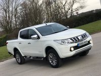 USED 2015 65 MITSUBISHI L200 2.4 DI-D 4X4 WARRIOR DCB 178 BHP ** NO VAT ** LEATHER + SAT NAV