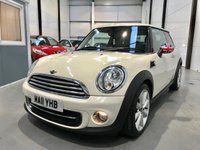 USED 2011 11 MINI HATCH COOPER 1.6 COOPER 3d 122 BHP Chilli Pack, Cooper, Low Miles