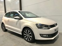 USED 2014 63 VOLKSWAGEN POLO 1.4 MATCH EDITION 3d 83 BHP Polo Match - Candy White