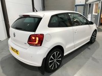 USED 2014 63 VOLKSWAGEN POLO 1.4 MATCH EDITION 3d 83 BHP Polo Match - Candy White