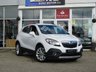 USED 2016 65 VAUXHALL MOKKA 1.4 SE 5d 138 BHP Finished in SUMMIT WHITE with contrasting BLACK/GREY HEATED LEATHER TRIM. This is one of the most popular in the compact SUV market together with its premium package, its a must have family suv. Features also include Full Heated Leather, 18" Alloys, DAB radio, B/Tooth, Cruise Control, Power Folding Mirrors, Park Sensors and much more. Dealer serviced at 2755 miles, 5289 miles, 7600 miles and at 9016 miles. MOT DUE 3/12/2021.
