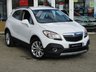 USED 2016 65 VAUXHALL MOKKA 1.4 SE 5d 138 BHP Finished in SUMMIT WHITE with contrasting BLACK/GREY HEATED LEATHER TRIM. This is one of the most popular in the compact SUV market together with its premium package, its a must have family suv. Features also include Full Heated Leather, 18" Alloys, DAB radio, B/Tooth, Cruise Control, Power Folding Mirrors, Park Sensors and much more. Dealer serviced at 2755 miles, 5289 miles, 7600 miles and at 9016 miles. MOT DUE 3/12/2021.