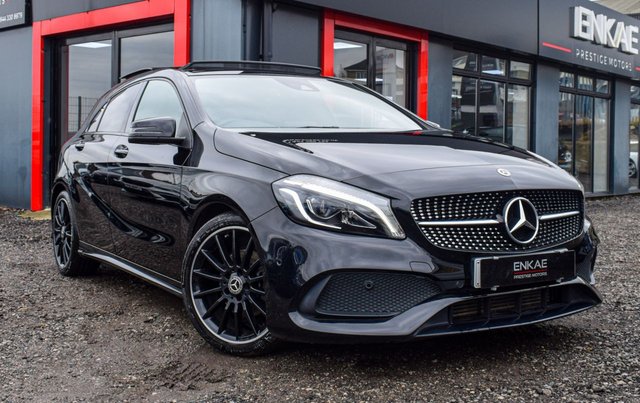 2017 W Mercedes-Benz A-Class 2.1 A 200 D AMG LINE PREMIUM PLUS 5d 134 BHP