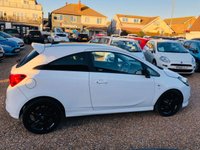 USED 2016 16 VAUXHALL CORSA 1.4 LIMITED EDITION ECOFLEX 3d 74 BHP FSH - Stunning White and Contrasting Black Alloys