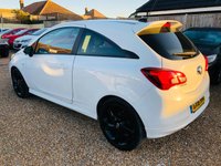USED 2016 16 VAUXHALL CORSA 1.4 LIMITED EDITION ECOFLEX 3d 74 BHP FSH - Stunning White and Contrasting Black Alloys