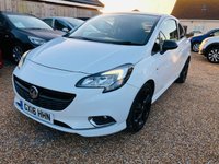 USED 2016 16 VAUXHALL CORSA 1.4 LIMITED EDITION ECOFLEX 3d 74 BHP FSH - Stunning White and Contrasting Black Alloys