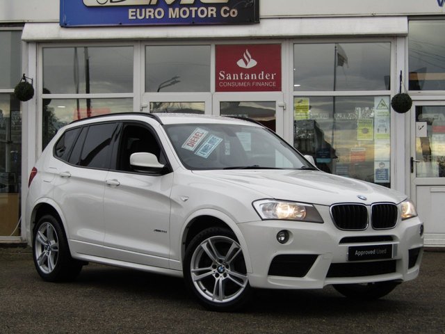 2013 63 BMW X3 2.0 XDRIVE20D M SPORT 5d 181 BHP