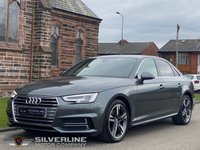 USED 2017 67 AUDI A4 2.0 TDI S LINE 4d 148 BHP 18" ALLOYS | FSH | PRISTINE | CLICK & COLLECT NATIONWIDE DELIVERY |