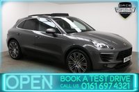 USED 2017 17 PORSCHE MACAN 3.0 S PDK 5d 340 BHP HEATED SEATS + PAN ROOF + 360 CAM