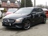 USED 2014 14 MERCEDES-BENZ A-CLASS 1.8 A200 CDI BLUEEFFICIENCY SPORT 5d 136 BHP Finished in COSMOS BLACK METALLIC with contrasting Dark Grey Part Leather Sports Trim. This A class certainly looks smart, with its slim lights and smooth body panels. There's plenty of room in the front and the back which will suit the average family. Features include, &pound;30 Road tax, Part Leather, B/Tooth, Tinted windows, Alloys, Rear Park sensors and much more. Mercedes Dealer serviced at 15,000 miles, 32868 miles, 49035 miles, 59773 miles, 71737 miles, 81077 miles and at 105872 miles.