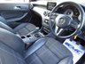 USED 2014 14 MERCEDES-BENZ A-CLASS 1.8 A200 CDI BLUEEFFICIENCY SPORT 5d 136 BHP Finished in COSMOS BLACK METALLIC with contrasting Dark Grey Part Leather Sports Trim. This A class certainly looks smart, with its slim lights and smooth body panels. There's plenty of room in the front and the back which will suit the average family. Features include, &pound;30 Road tax, Part Leather, B/Tooth, Tinted windows, Alloys, Rear Park sensors and much more. Mercedes Dealer serviced at 15,000 miles, 32868 miles, 49035 miles, 59773 miles, 71737 miles, 81077 miles and at 105872 miles.