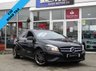 USED 2014 14 MERCEDES-BENZ A-CLASS 1.8 A200 CDI BLUEEFFICIENCY SPORT 5d 136 BHP Finished in COSMOS BLACK METALLIC with contrasting Dark Grey Part Leather Sports Trim. This A class certainly looks smart, with its slim lights and smooth body panels. There's plenty of room in the front and the back which will suit the average family. Features include, &pound;30 Road tax, Part Leather, B/Tooth, Tinted windows, Alloys, Rear Park sensors and much more. Mercedes Dealer serviced at 15,000 miles, 32868 miles, 49035 miles, 59773 miles, 71737 miles, 81077 miles and at 105872 miles.