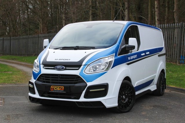 2017 66 FORD TRANSIT CUSTOM 2.2 290 M SPORT MS-RT LR P/V 153 BHP