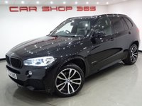 USED 2014 64 BMW X5 3.0 XDRIVE30D (255 BHP) M SPORT AUTO..NAV..PANORAMIC SUNROOF..E/M/HEATED COMFORT SPORT SEATS..SURROUND CAMERAS..LEDS..20 S..PRIVACY..MEDIA PANROOF+SURROUND CAMS+XENON+LEATHER+NAV+CRUISE+H K