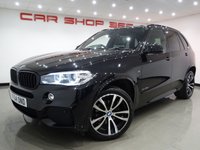 USED 2014 64 BMW X5 3.0 XDRIVE30D (255 BHP) M SPORT AUTO..NAV..PANORAMIC SUNROOF..E/M/HEATED COMFORT SPORT SEATS..SURROUND CAMERAS..LEDS..20 S..PRIVACY..MEDIA PANROOF+SURROUND CAMS+XENON+LEATHER+NAV+CRUISE+H K