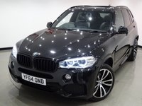 USED 2014 64 BMW X5 3.0 XDRIVE30D (255 BHP) M SPORT AUTO..NAV..PANORAMIC SUNROOF..E/M/HEATED COMFORT SPORT SEATS..SURROUND CAMERAS..LEDS..20 S..PRIVACY..MEDIA PANROOF+SURROUND CAMS+XENON+LEATHER+NAV+CRUISE+H K