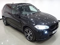 USED 2014 64 BMW X5 3.0 XDRIVE30D (255 BHP) M SPORT AUTO..NAV..PANORAMIC SUNROOF..E/M/HEATED COMFORT SPORT SEATS..SURROUND CAMERAS..LEDS..20 S..PRIVACY..MEDIA PANROOF+SURROUND CAMS+XENON+LEATHER+NAV+CRUISE+H K