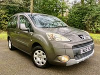 USED 2012 12 PEUGEOT PARTNER 1.6 TEPEE S HDI 5d 92 BHP ONLY 60,000 MILES//X8 PEUGEOT/SPECIALIST SERVICE STAMPS GREAT CONDITION INSIDE AND OUT////WILL COME WITH 12 MONTHS MOT