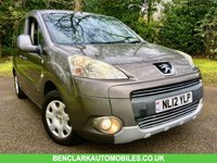 USED 2012 12 PEUGEOT PARTNER 1.6 TEPEE S HDI 5d 92 BHP ONLY 60,000 MILES//X8 PEUGEOT/SPECIALIST SERVICE STAMPS GREAT CONDITION INSIDE AND OUT////WILL COME WITH 12 MONTHS MOT
