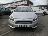 USED 2015 15 FORD FOCUS 1.5 TITANIUM TDCI 5d 118 BHP FORD FOCUS 1.5 TDCI TITANIUM S/S