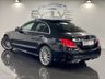 USED 2017 17 MERCEDES-BENZ C CLASS 2.1 C220 D AMG LINE PREMIUM PLUS 4d 170 BHP F/S/H, PAN ROOF, FULL LEATHER!