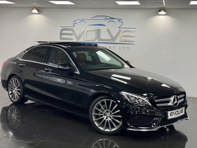 2017 17 Mercedes-Benz C Class 2.1 C220 D AMG LINE PREMIUM PLUS 4d 170 BHP