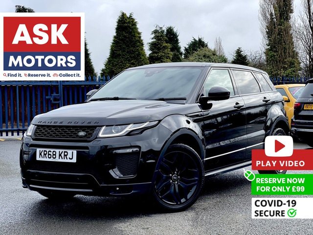 View our LAND ROVER RANGE ROVER EVOQUE