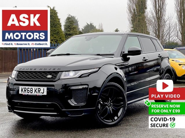 View our LAND ROVER RANGE ROVER EVOQUE