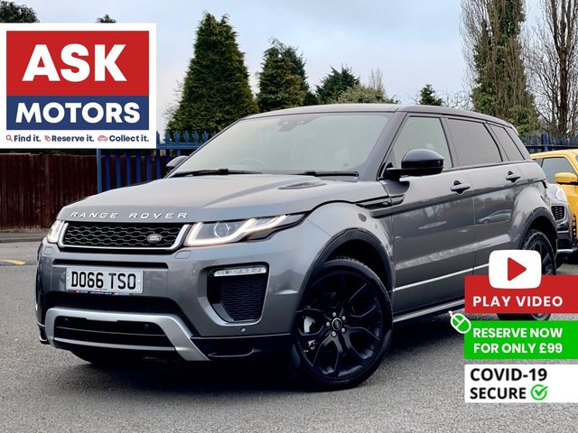 View our LAND ROVER RANGE ROVER EVOQUE